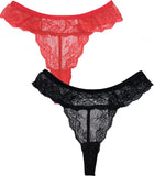 Thongs (cotton & laced)